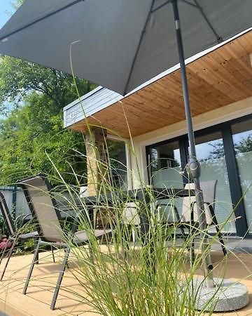 Ostseebungalow Haninghuus Diedrichshagen (Vorpommern-Greifswald) Exterior foto